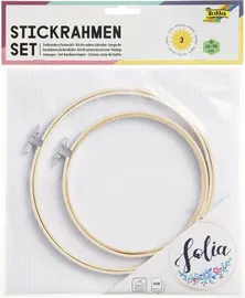folia Kit broderie, 3 pièces