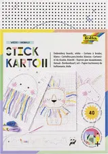 folia Carton à broder "Animals", 175 x 245 mm, multicolore