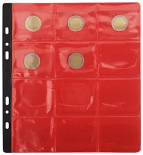 EXACOMPTA Pochette pour classeur numismatique, 20 cases