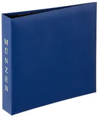 PAGNA Album pour pièces de monnaie, mécanisme à 4 anneaux,