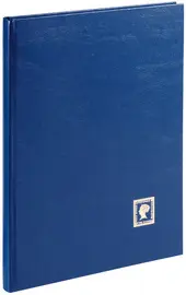 PAGNA Album de timbres, bleu foncé, A4, 32 pages
