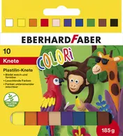 EBERHARD FABER Pâte à modeler COLORI, étui carton de 10