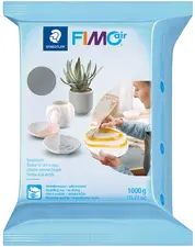 FIMO air Pâte à modeler, durcit à l'air, 1.000 g, blanc