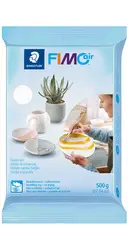 FIMO air Pâte à modeler durcissant à l'air, 500 g, gris