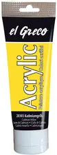 KREUL Peinture acrylique el Greco, tube 75 ml, jaune cadmium