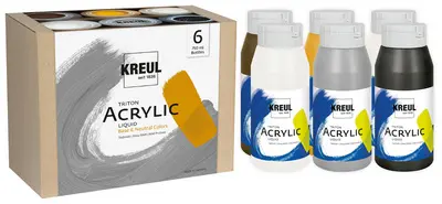 KREUL Peinture acrylique Triton Acrylic Liquid, Base&Neutral
