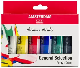 ROYAL TALENS Peinture acrylique AMSTERDAM General Selection