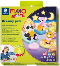 FIMO kids Kit de modelage Form & Play "Dreamy pets