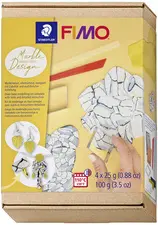 FIMO Kit pâte à modeler SOFT design marbre, à cuire au four