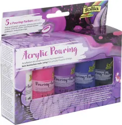 folia Peinture acrylique pour pouring "INTENSE", assorti