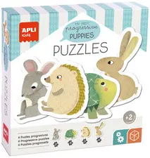 APLI kids Puzzle "My first Bébés animaux", 12 pièces