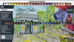 EBERHARD FABER Pastel à l'huile Artist Color, étui de 50
