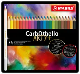 STABILO Crayon pastel CarbOthello ARTY+ étui de 24