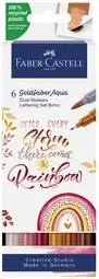 FABER-CASTELL Marqueur aquarelle GOLDFABER, BoHo, étui
