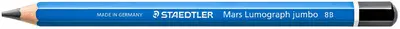 STAEDTLER Crayon graphite Mars Lumograph jumbo, dureté: 8B