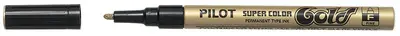 PILOT Marqueur permanent SUPER COLOR Silver, fin, argent