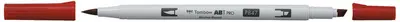 Tombow Marqueur ABT PRO, à base d'alcool, crimson