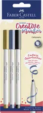 FABER-CASTELL Creative Marker GOLDFABER, blister de 3