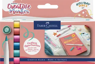 FABER-CASTELL Creative Marker GOLDFABER, étui de 6