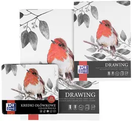 Oxford Art Bloc de dessin "Drawing", A4, 160 g/m2