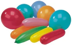 PAPSTAR Ballon de baudruche, assorti, 10 pièces