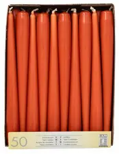 STARPAK Bougie de chandelier, 22 mm, pack de 50, rouille