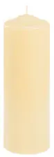 STARPAK Bougie cylindrique, diamètre: 70 mm, crème