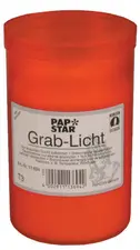PAPSTAR Photophore tombal 3 jours, diamètre: 64 mm, rouge
