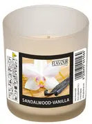 FLAVOUR by Gala Bougie parfumée, "Sandalwood-Vanilla