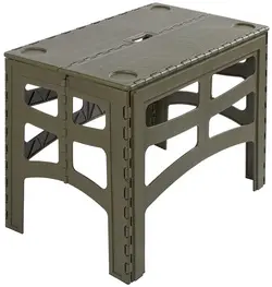 keeeper Table de camping pliante "timo", L, olive