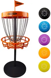 SCHILDKRÖT Guru Disc Golf Set de mini panier de basket