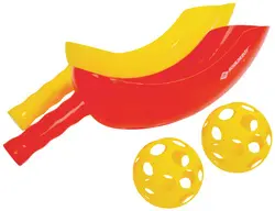SCHILDKRÖT Jeu de lancer & de réception "Scoop Ball", jaune