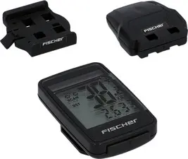 FISCHER Compteur de vélo Radio Solar FitPlus, 27 fonctions