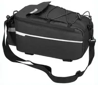 IWH Sac isotherme pour porte-bagages de vélo, noir
