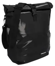 FISCHER Sacoche de vélo type coursier, noir