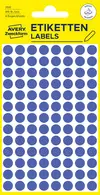 AVERY Zweckform Pastille de couleur, enlevable, 8 mm, vert