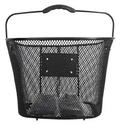FISCHER Panier pour guidon de vélo E-Bike PLUS, noir