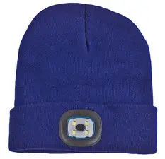 IWH Bonnet avec lampe LED, bleu