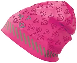 ROTH Bonnet jersey pour enfants ReflActions "Diamant", rose