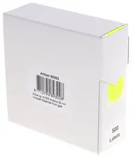 rillprint Pastille de couleur, diamètre: 50 mm, jaune fluo