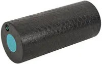 SCHILDKRÖT Rouleau de massage 2 en 1, noir/bleu