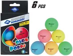 DONIC SCHILDKRÖT Balle de tennis de table "Color Popps