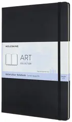 MOLESKINE Carnet aquarelle, 200g/m2, noir