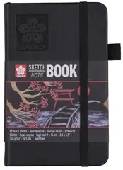SAKURA Carnet de croquis, 210 x 148 mm, noir