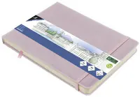 kangaro Cahier de croquis, couverture PU rigide, A5, lilas