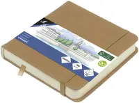 kangaro Carnet de croquis, 160 pages, 120x120 mm, taupe