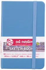 ROYAL TALENS Art Creation Carnet de croquis, 120x120 mm,bleu