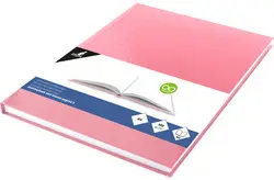 kangaro Cahier de croquis, 160 pages, A5, rose pastel