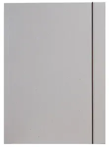folia Carton à dessin, en carton gris, A3, avec élastique