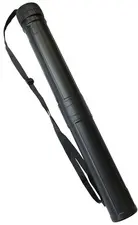 Wonday Tube à dessin, télescopique, en plastique, noir